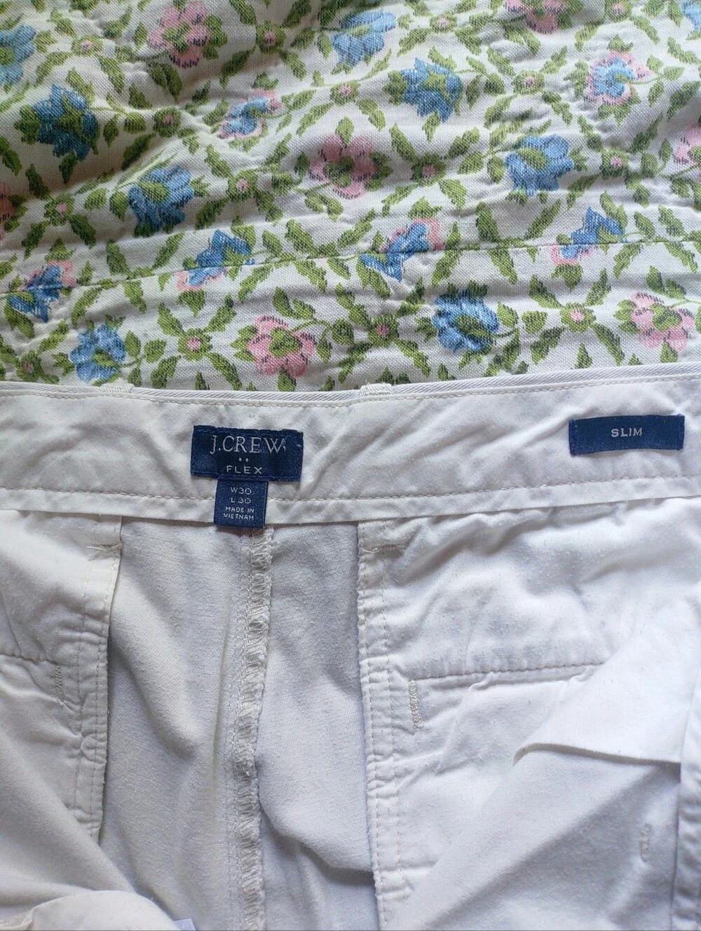 J. Crew Chino - Off-white Slim Fit 30x30